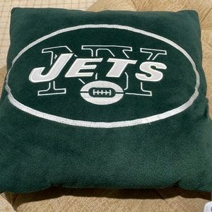 Jets accent pillow